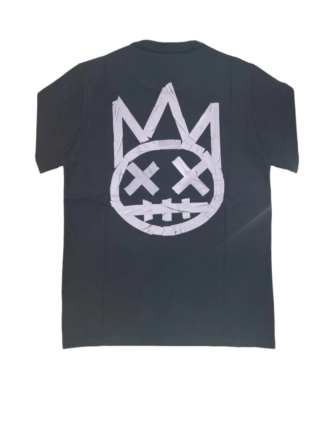 Cult Of Individuality Short Sleeve Crew Neck Tee "Tape"- Vintage Charcoal