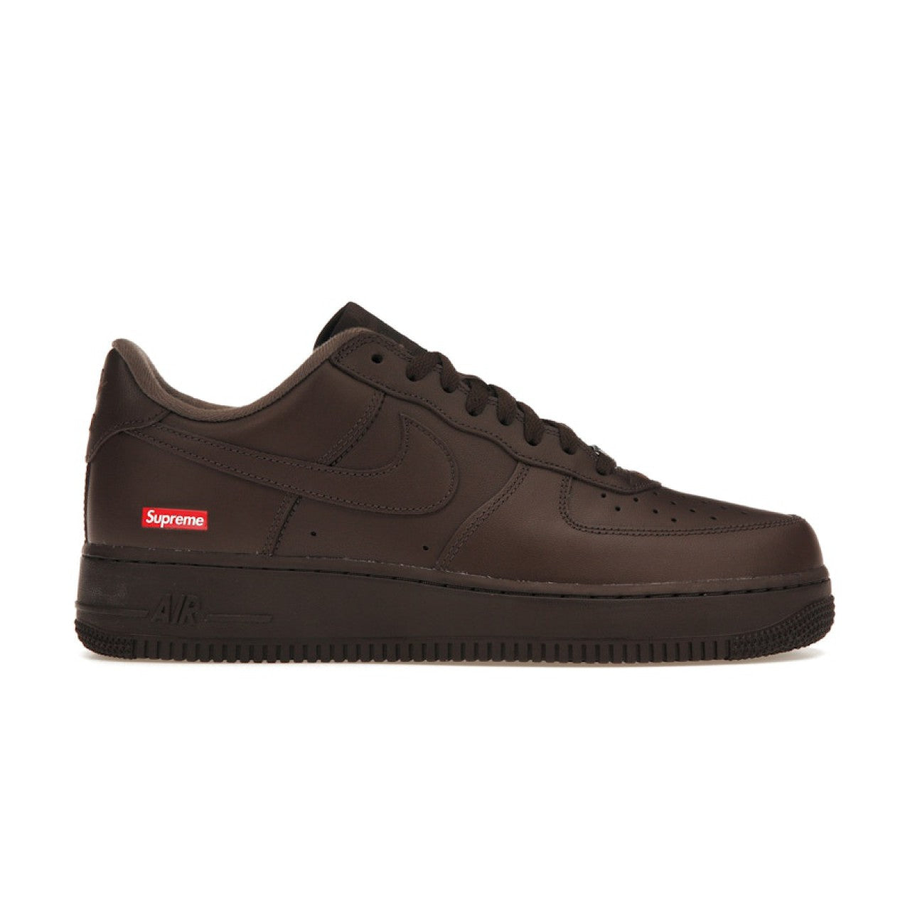 Nike Air Force 1 Low Supreme - Brown / Brown