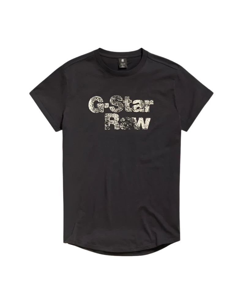 G-Star RAW Painted Graphic Lash T-Shirt / Black