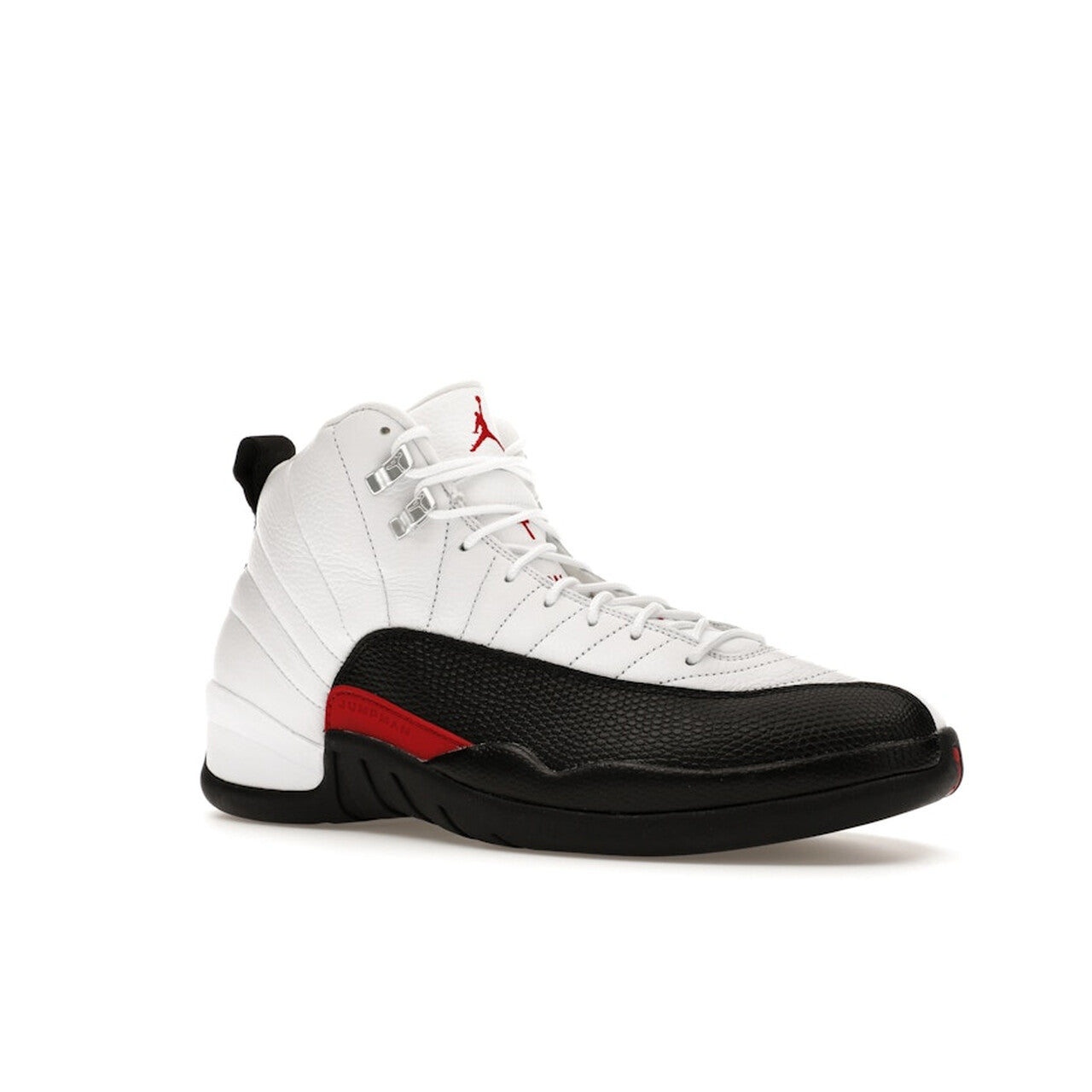 Nike Air Jordan 12 Retro "Reverse Taxi" - White / Gym Red-Black