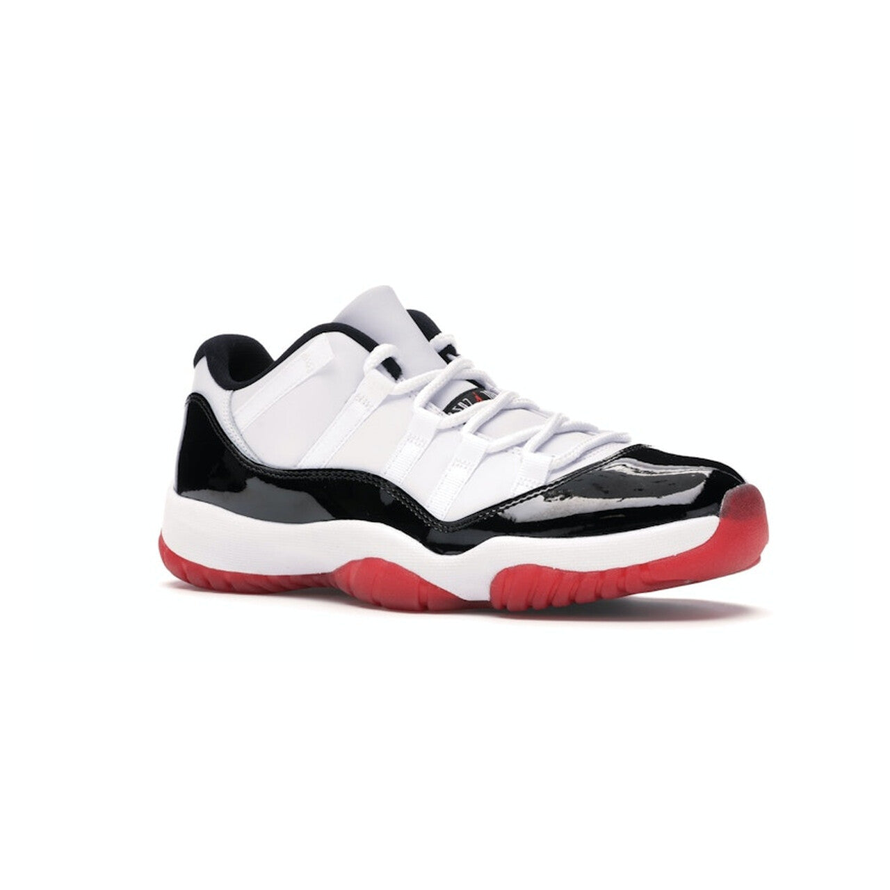 Nike Air Jordan 11 Retro Low "Concord-Bred" - White / University Red-Black