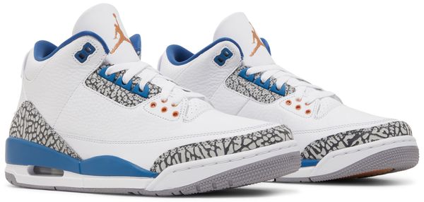 Air Jordan 3 Retro 'Washington Wizards'-White/Metallic Copper