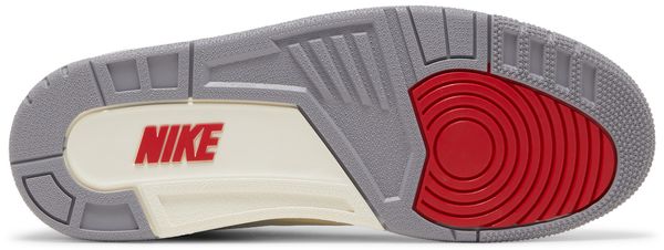 Nike Air Jordan 3 Retro "White Cement Reimagined" - Summit White / Fire Red-Black