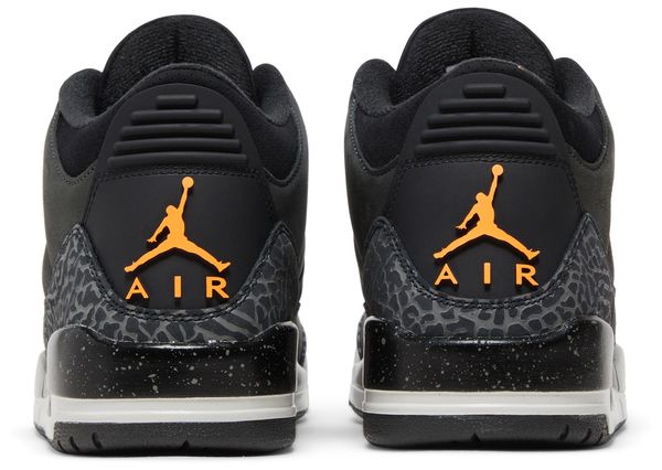 Air Jordan 3 Retro 'Fear'-Night Stadium/Total Orange