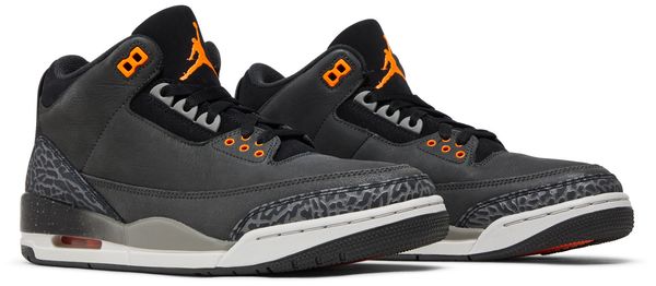 Air Jordan 3 Retro 'Fear'-Night Stadium/Total Orange