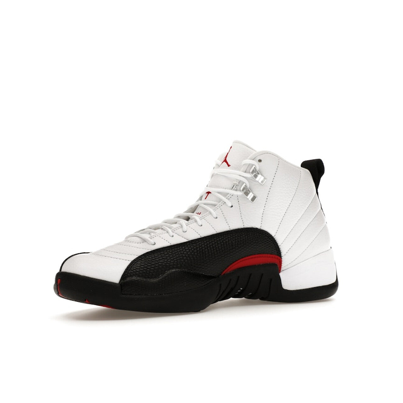Nike Air Jordan 12 Retro "Reverse Taxi" - White / Gym Red-Black