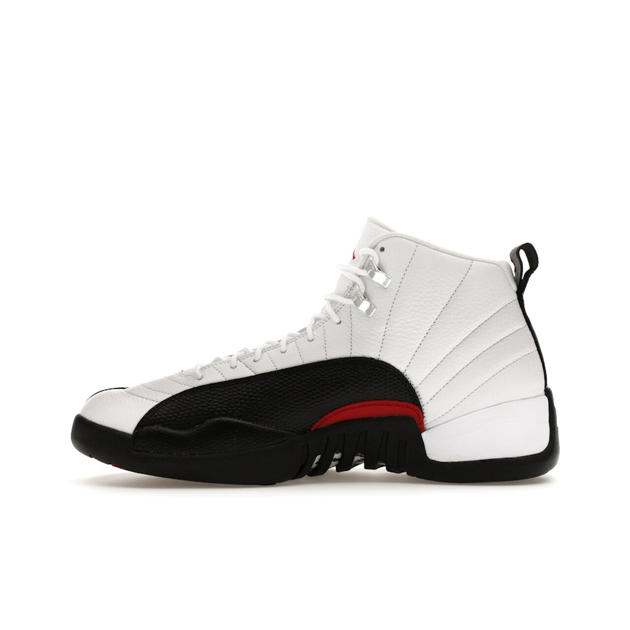 Nike Air Jordan 12 Retro "Reverse Taxi" - White / Gym Red-Black