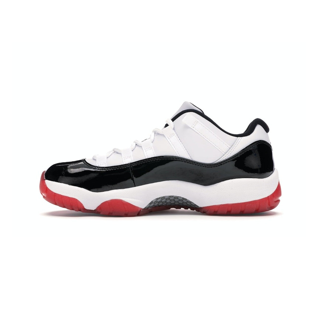 Nike Air Jordan 11 Retro Low "Concord-Bred" - White / University Red-Black