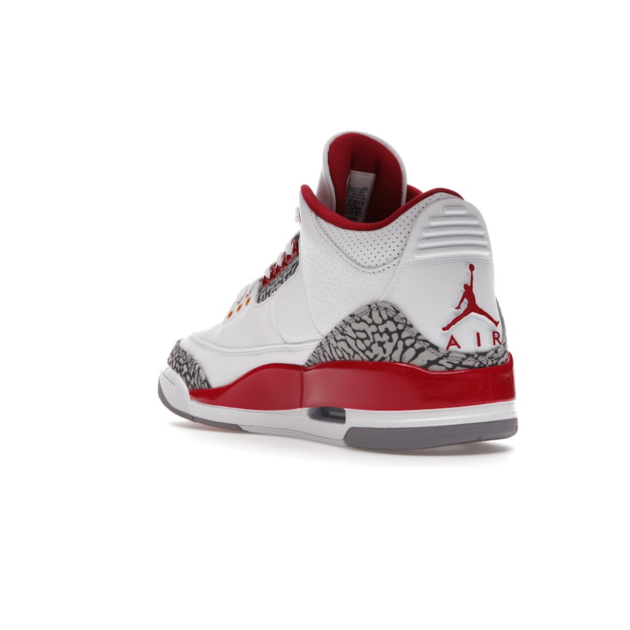 Nike Air Jordan 3 Retro "Cardinal Red" - White / Light Curry
