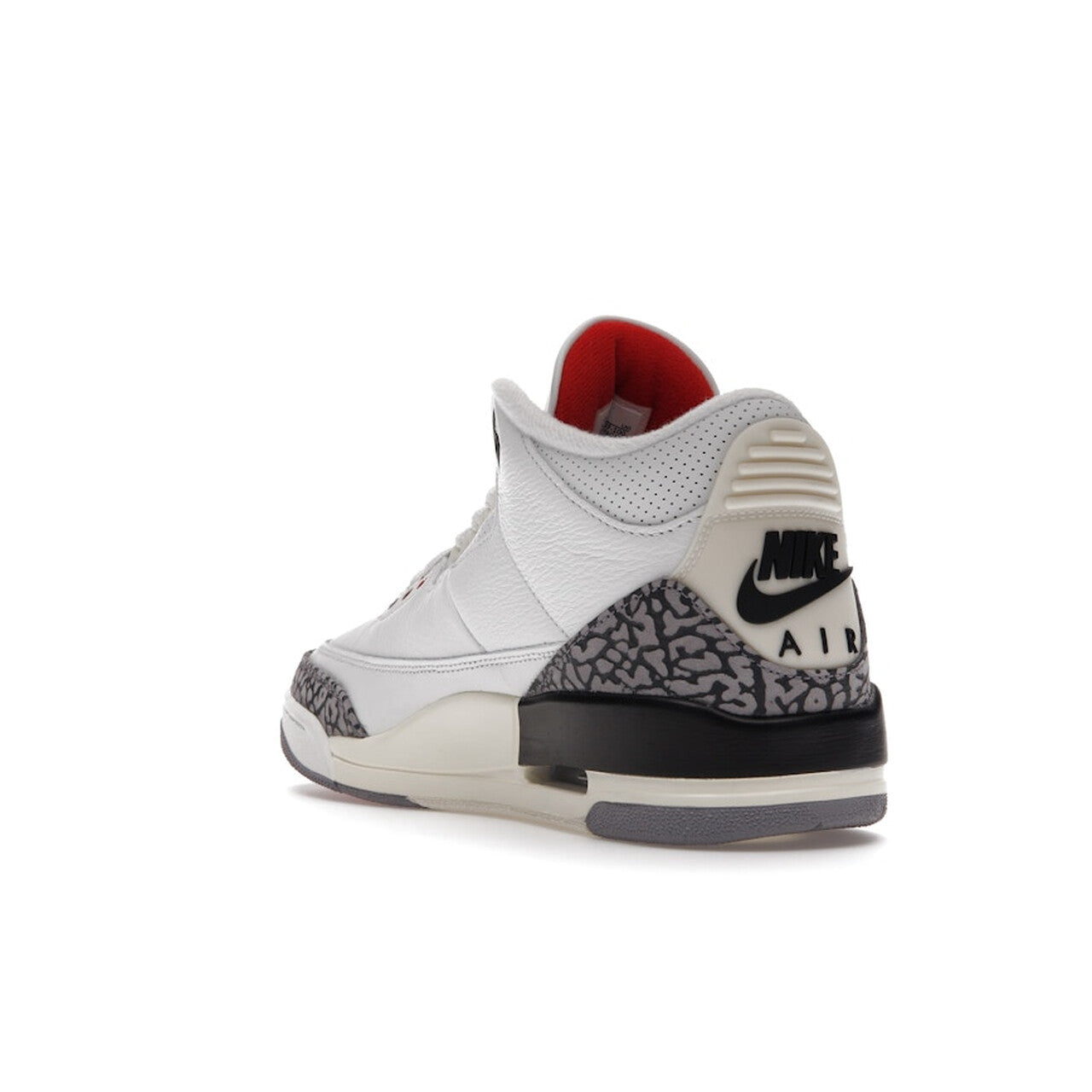 Nike Air Jordan 3 Retro "White Cement Reimagined" - Summit White / Fire Red-Black