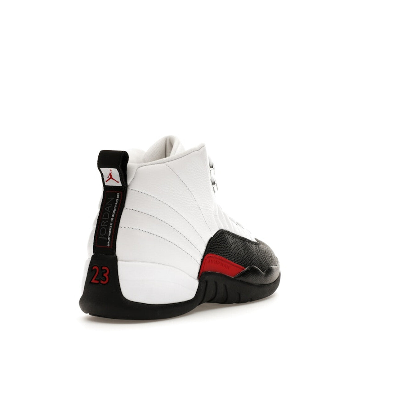 Nike Air Jordan 12 Retro "Reverse Taxi" - White / Gym Red-Black