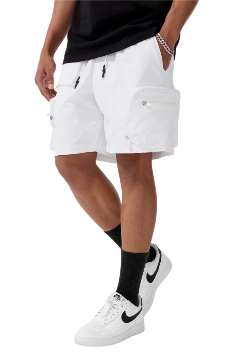 Jordan Craig Retro Altitude Cargo Shorts - White