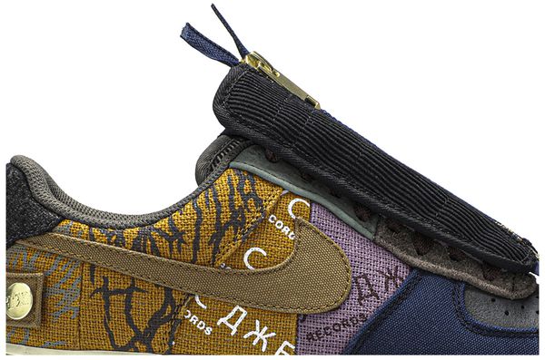 Nike Air Force 1 Low Travis Scott Cactus Jack-Multicolor/Muted Bronze