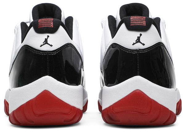 Nike Air Jordan 11 Retro Low "Concord-Bred" - White / University Red-Black