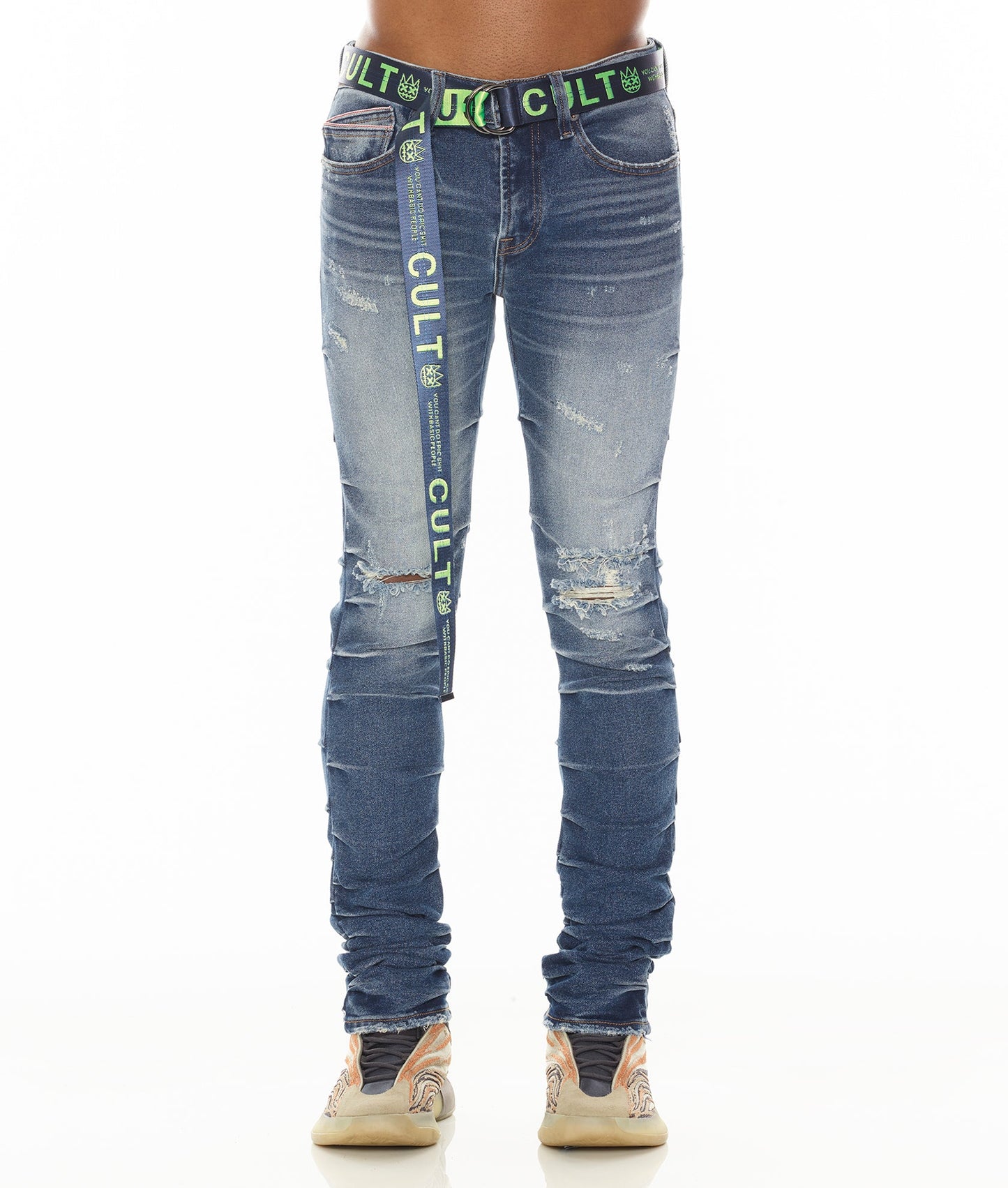 Cult Of Individuality Belt - Blue Heaven