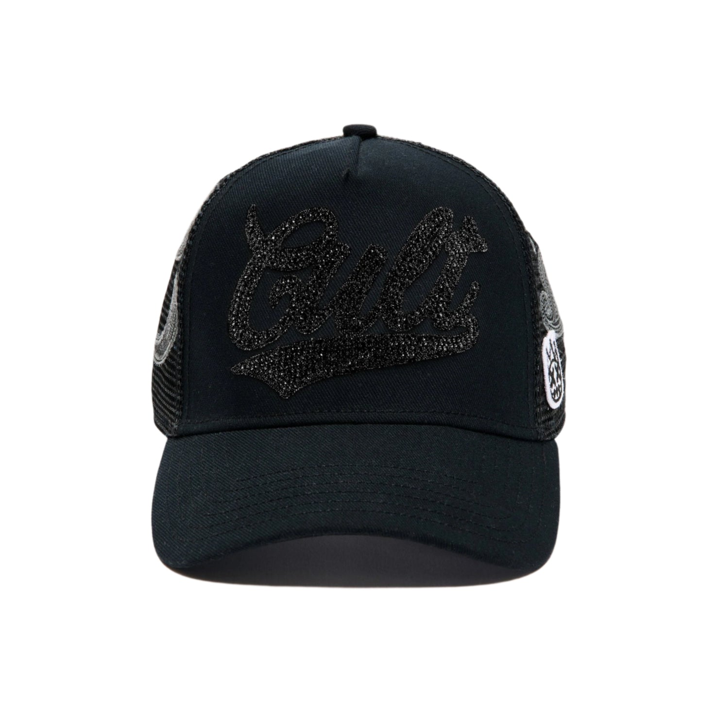 Cult Of Individuality Paisley Shimuchan Logo Mesh Back Trucker Hat - Black