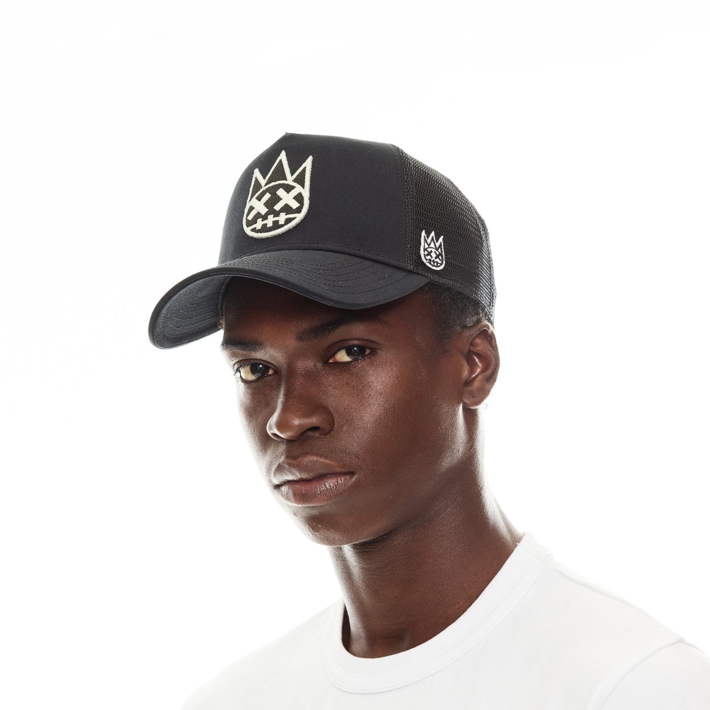 Cult Of Individuality Glow In The Dark Shimuchan Logo Mesh Back Trucker Hat-Glow
