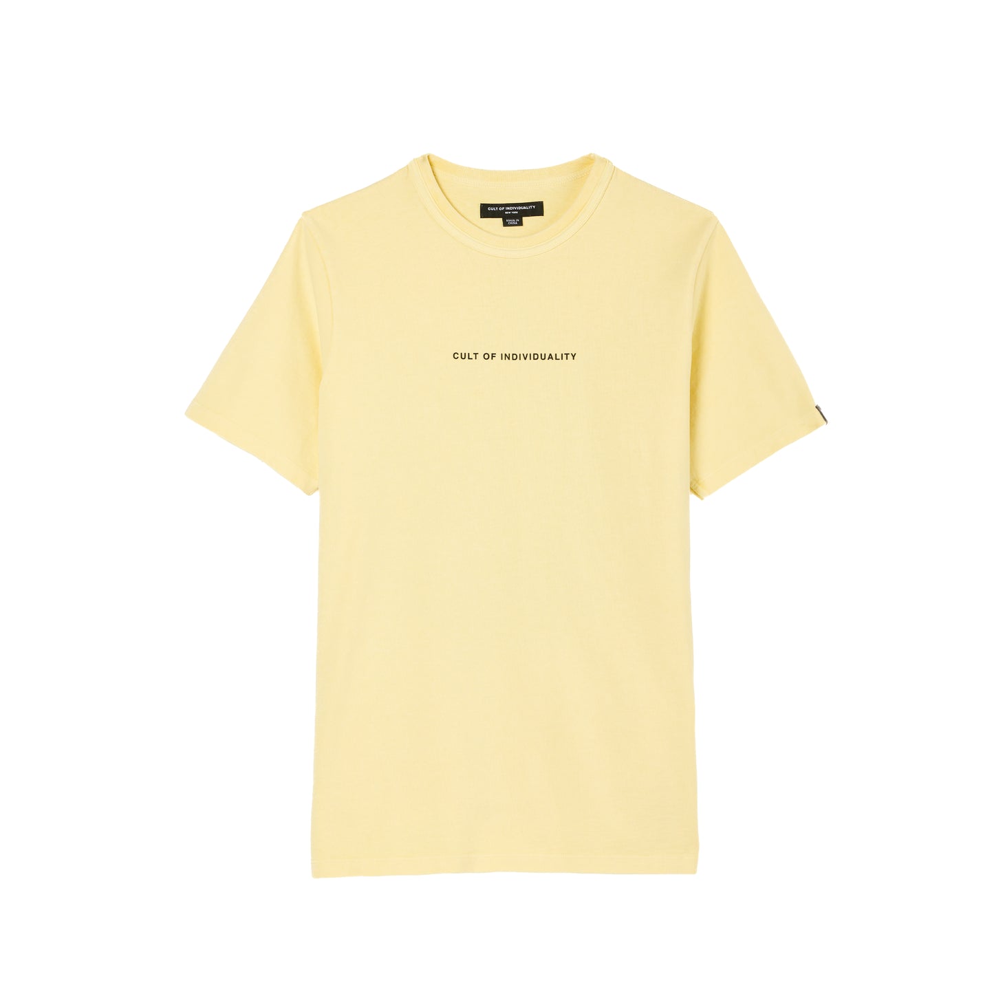 Cult Of Individuality Heavyweight Short Sleeve Crew Neck Tee Shimuchan Logo-Banana