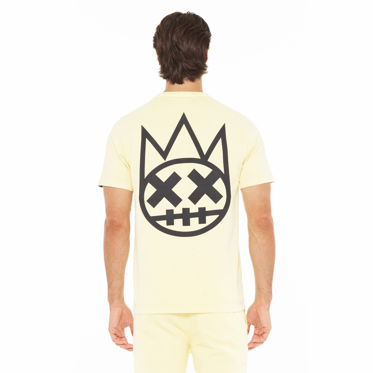 Cult Of Individuality Heavyweight Short Sleeve Crew Neck Tee Shimuchan Logo-Banana