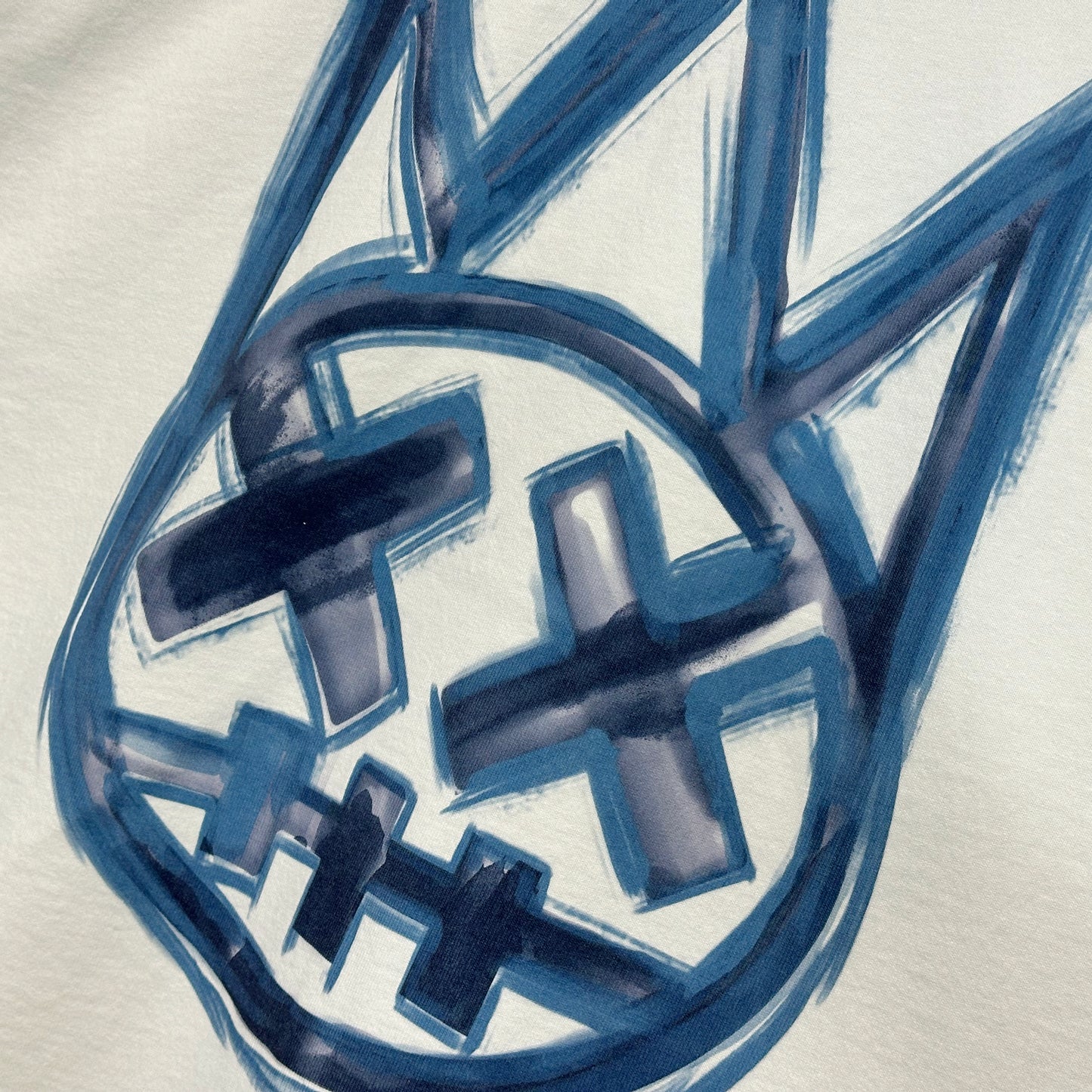 Cult Of Individuality Oversized Heavyweight Boxy Short Sleeve Crew Neck Tee "Painter"-Winter White