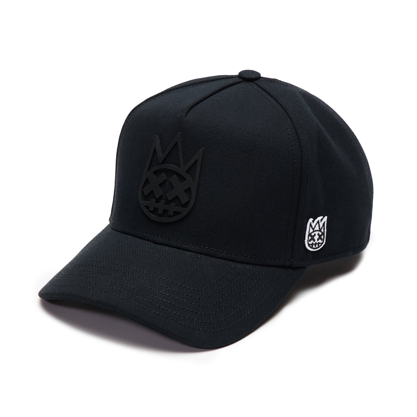 Cult Of Individuality Logo Mesh Back Trucker Hat "Shimuchan"-Black