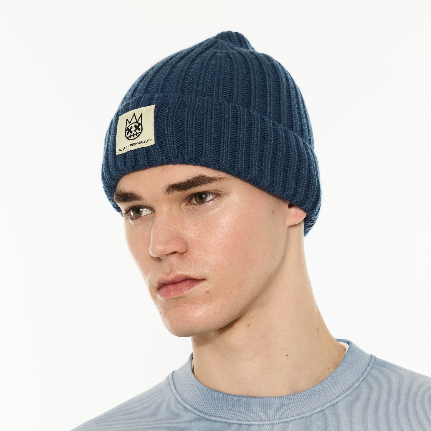 Cult Of Individuality Knit Hat-Blue Steel