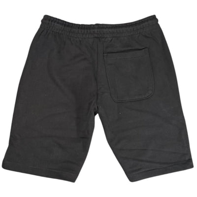 Liquid Crystals Metallic Short-Black