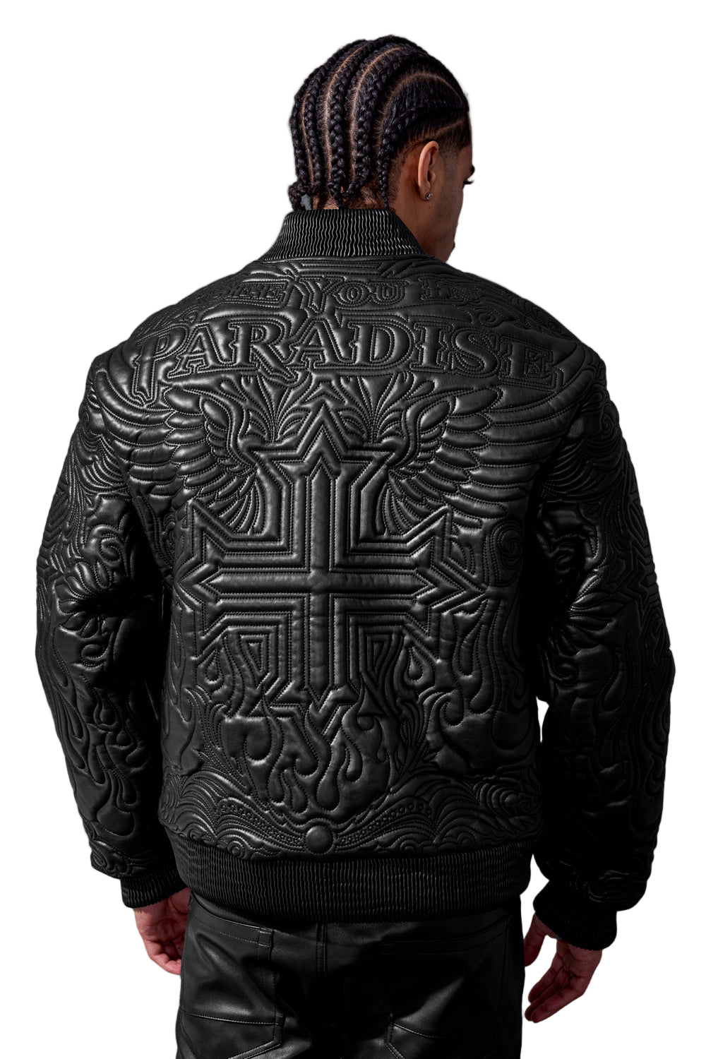 Jordan Craig Sinister Bomber Jacket - Black