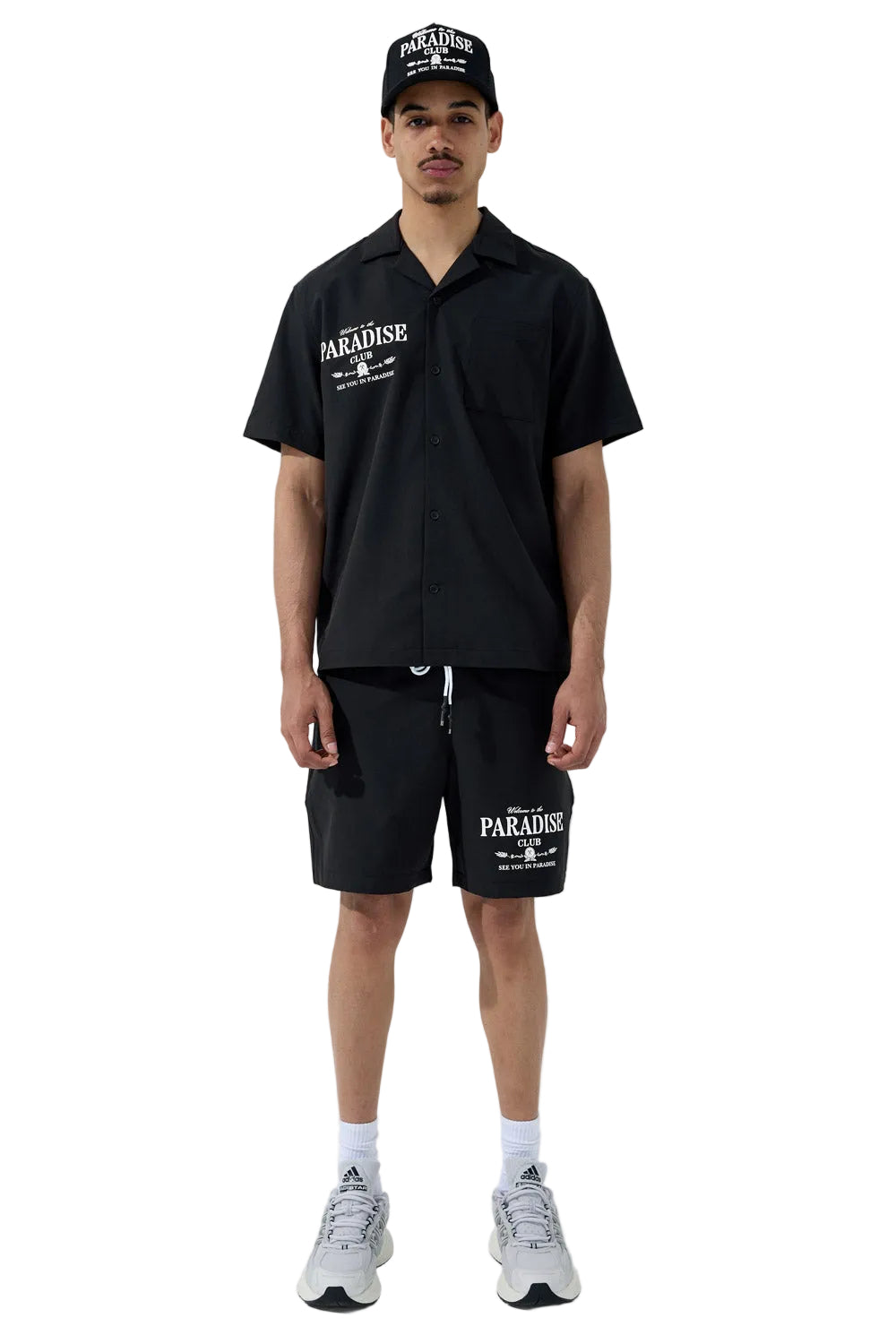 See You In Paradise Club S/S Shirt-Black