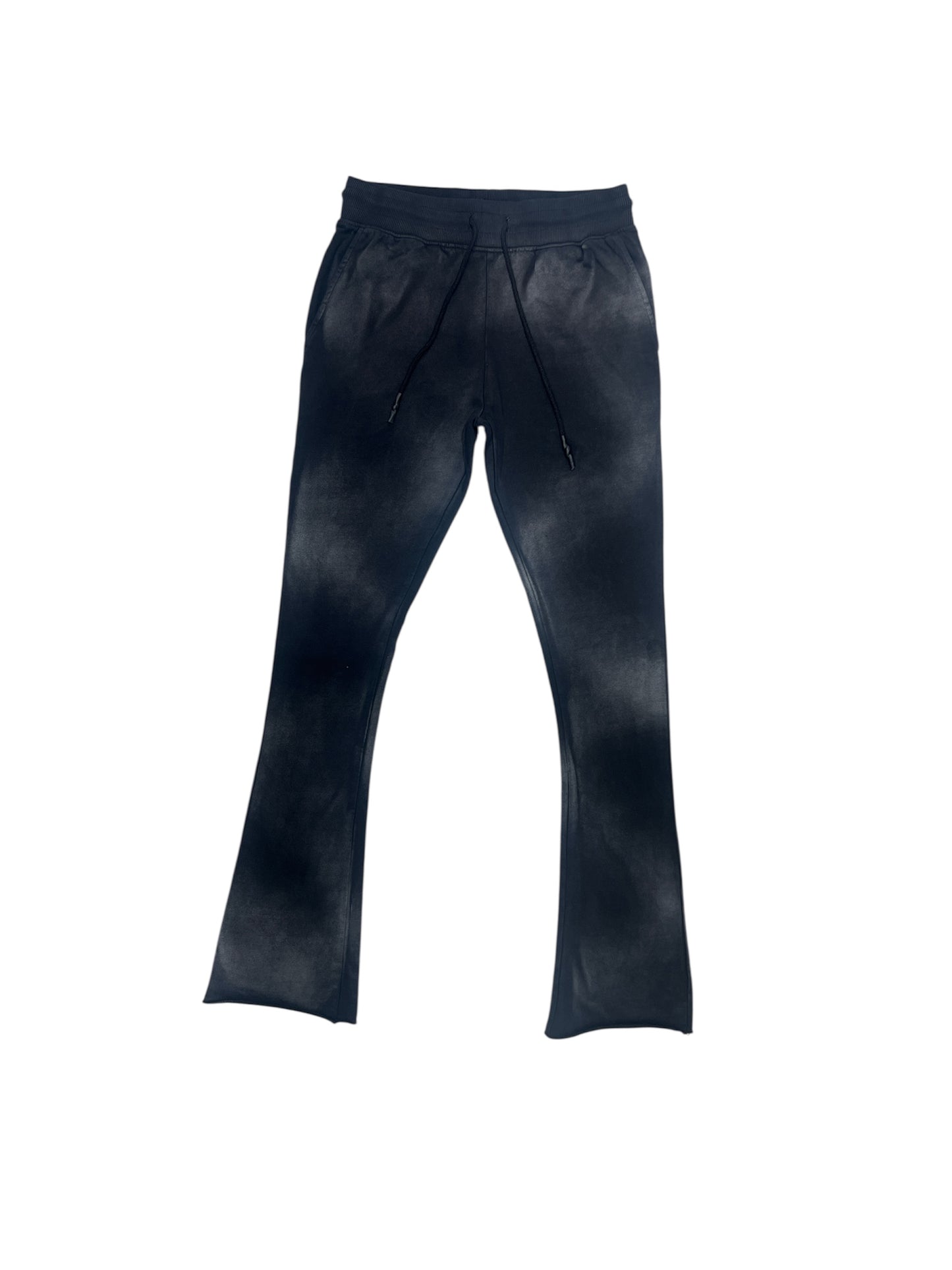 See You In Paradise Stacked Jogger-Black Shadow