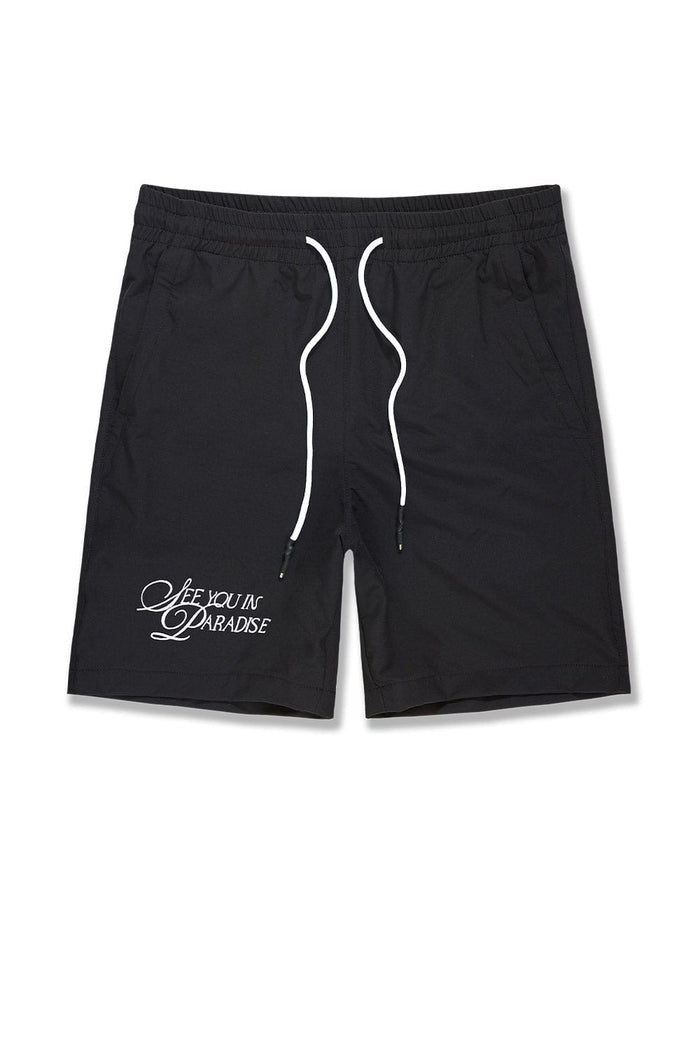 Jordan Craig Retro Oakland Shorts-Black