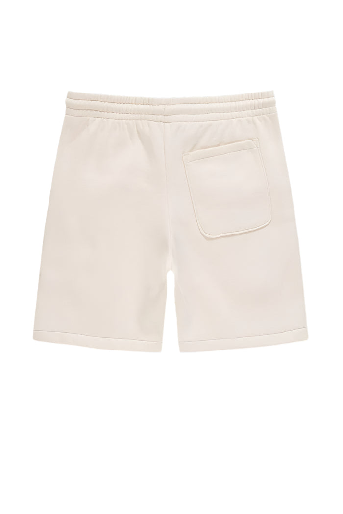 Jordan Craig Retro Paradise Tonal Shorts-Bone