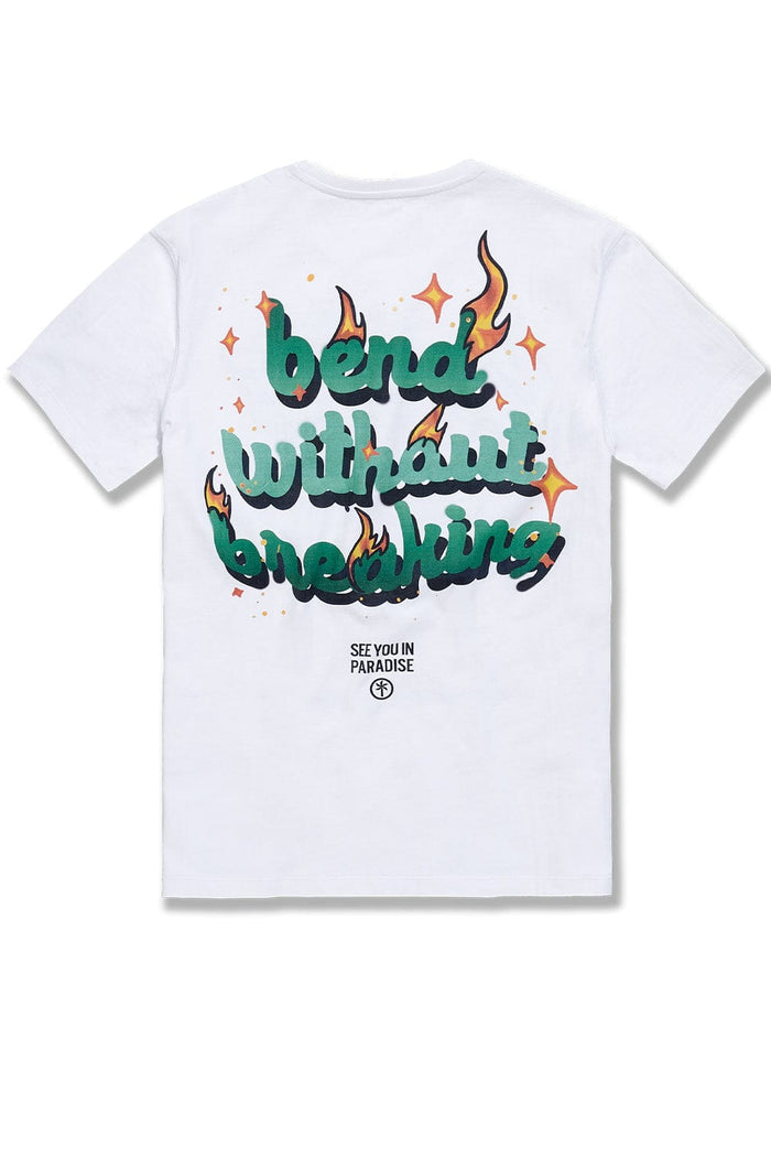 Jordan Craig Bend Without Breaking T-Shirt-White