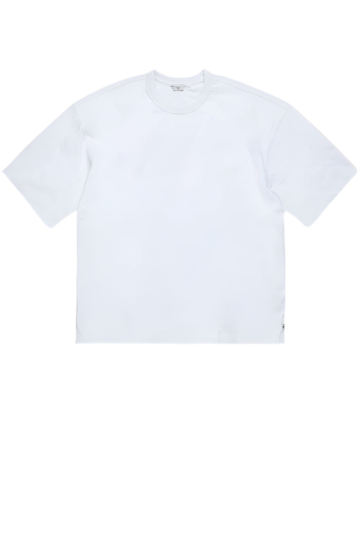 Jordan Craig Heavyweight Cropped Boxy T-Shirt-White