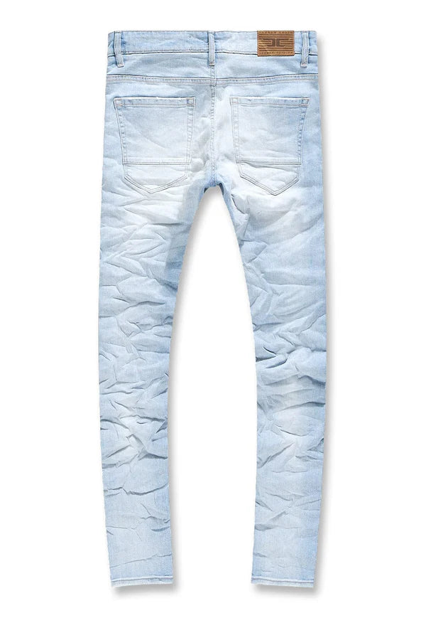 Jordan Craig Ross Ace Crinkled Denim - Iced White