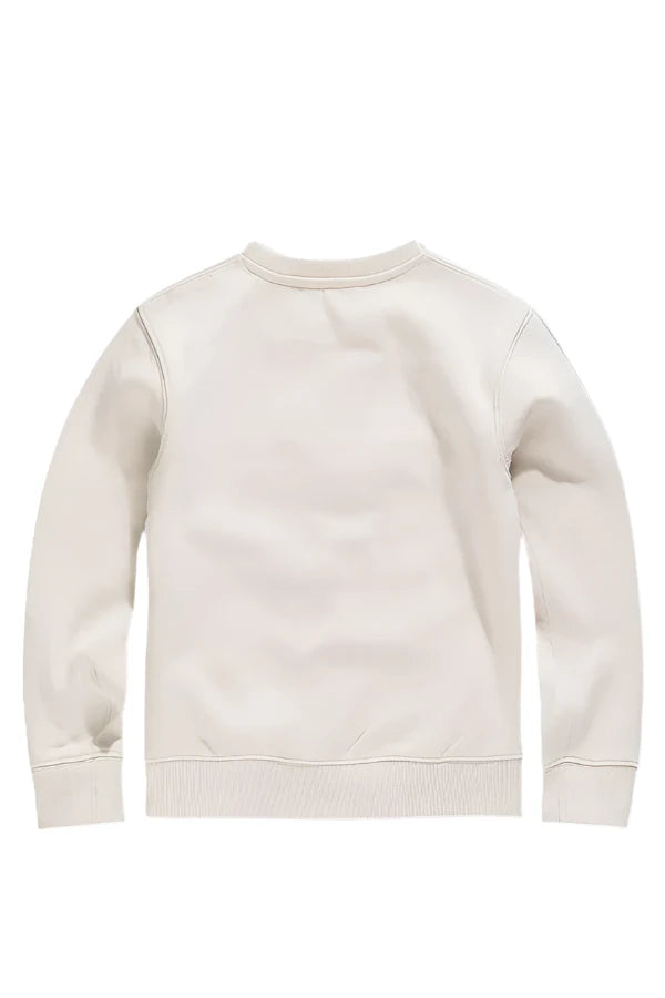 Jordan Craig Paradise Tonal Crewneck Sweatshirt / Bone