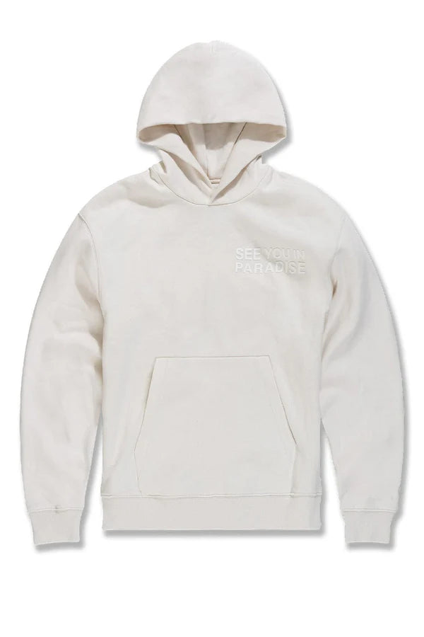 Jordan Craig Paradise Tonal Pullover Hoodie / Bone