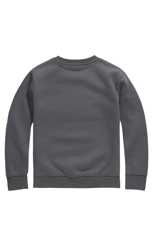 Jordan Craig Paradise Tonal Crewneck Sweatshirt / Charcoal