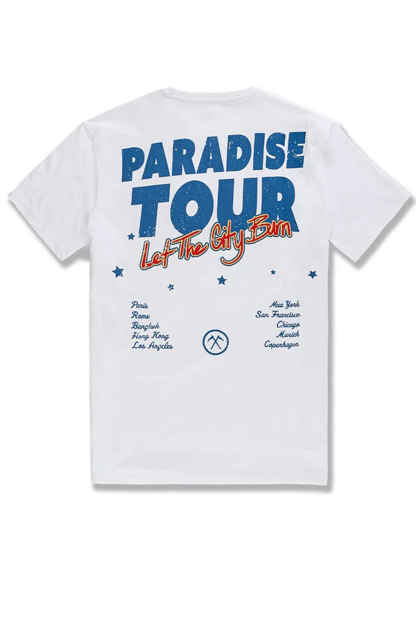 Jordan Craig Paradise Tour T-Shirt - White