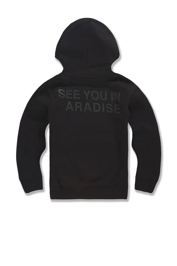Jordan Craig Paradise Tonal Pullover Hoodie (KIDS) Black