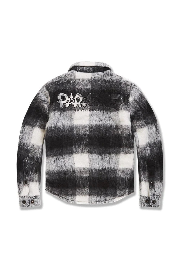 Jordan Craig (Kids) Vandal Flannel Shacket - Black