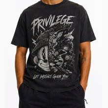 Privilege Society Men's Manifesto Box Tee-Black
