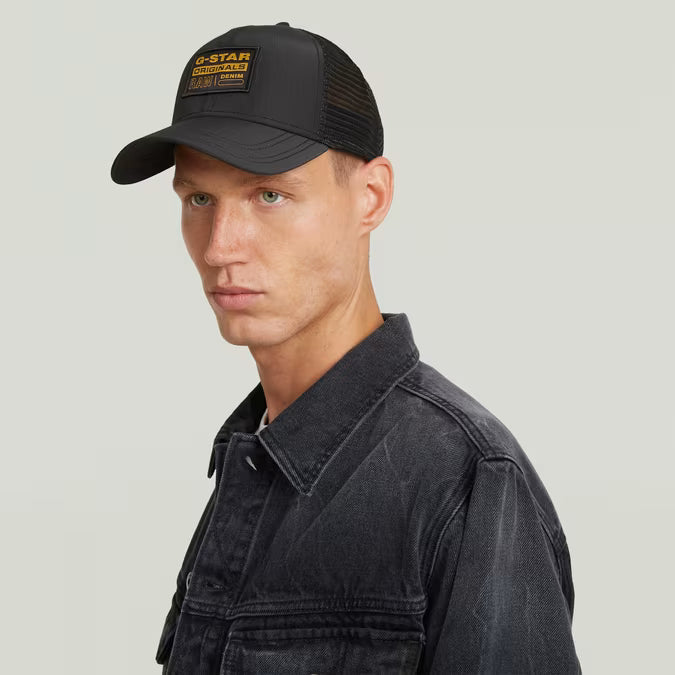 G-Star Baseball Trucker Cap-Black