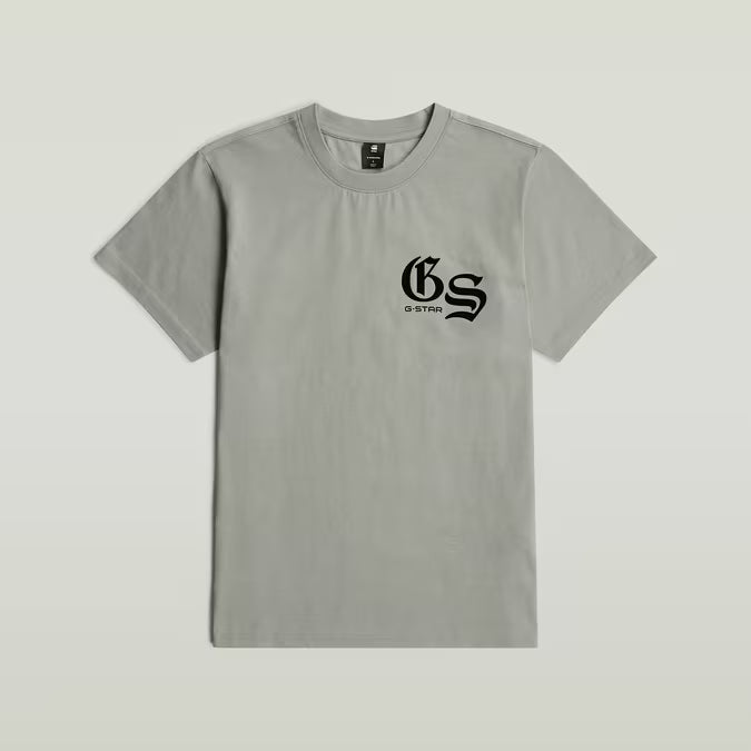 G-Star Raw Flock Back Loose T-Shirt - Wild Dove