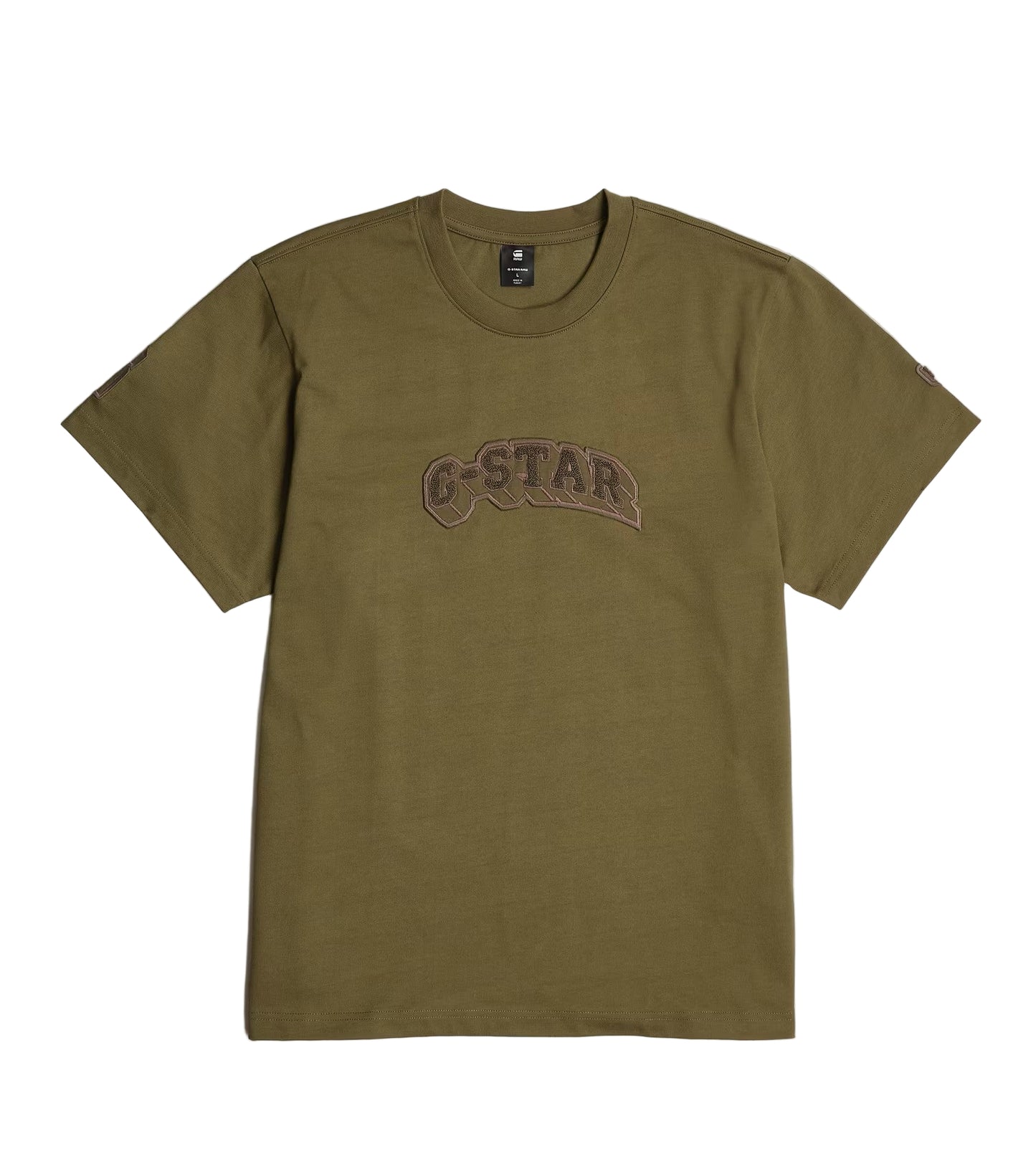 G-Star Raw Patches Loose T-Shirt-Shadow Olive