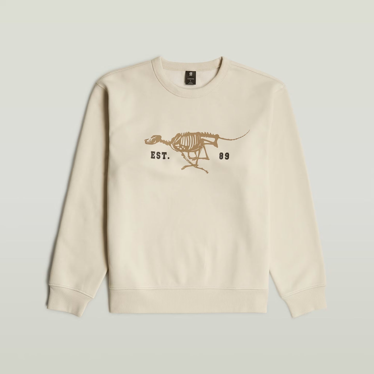 G-Star Running Dog Sweater-Whitebait