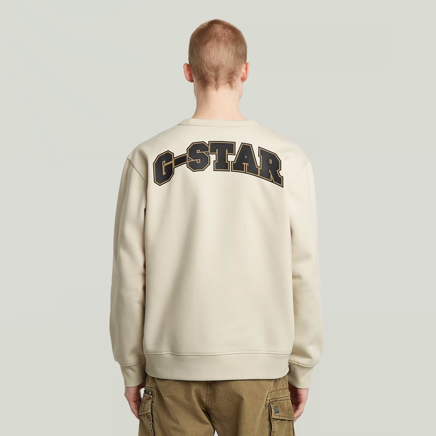 G-Star Running Dog Sweater-Whitebait