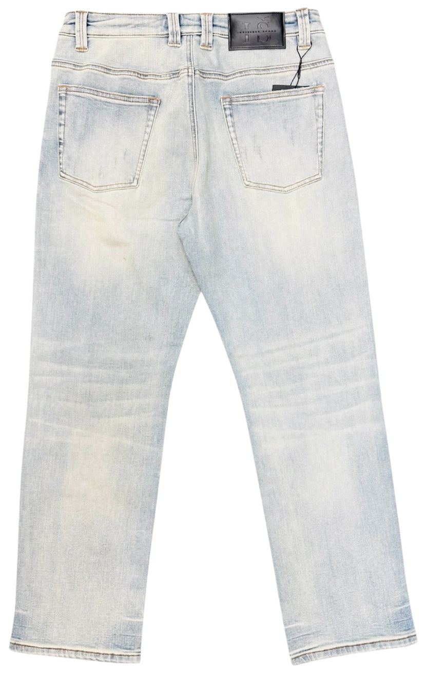 Invisible Scars Men's Oasis Relaxed Jean LT. Blue