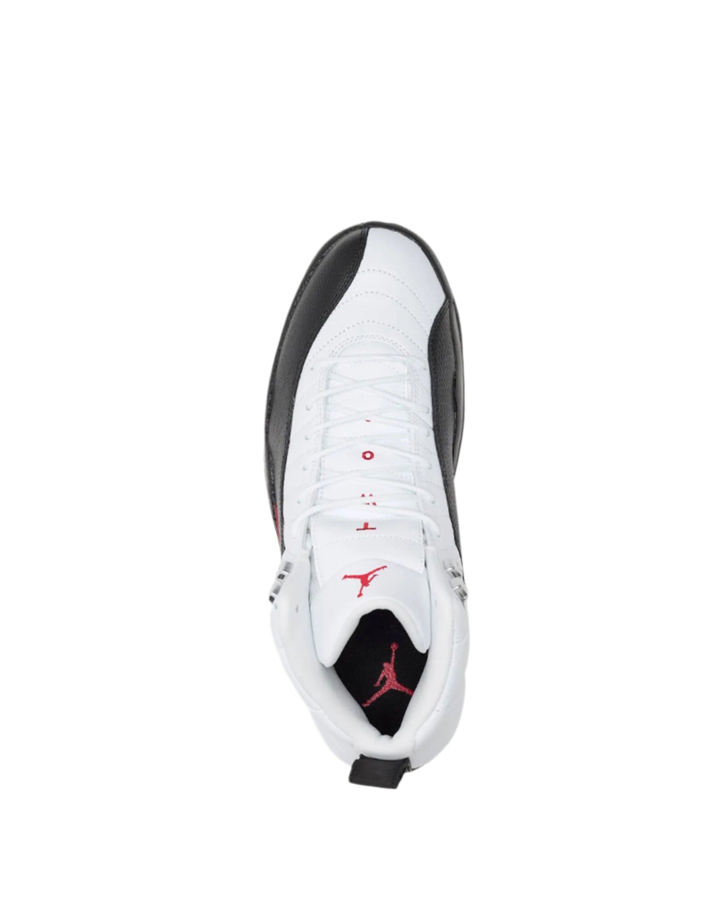 Nike Air Jordan 12 Retro "Reverse Taxi" - White / Gym Red-Black