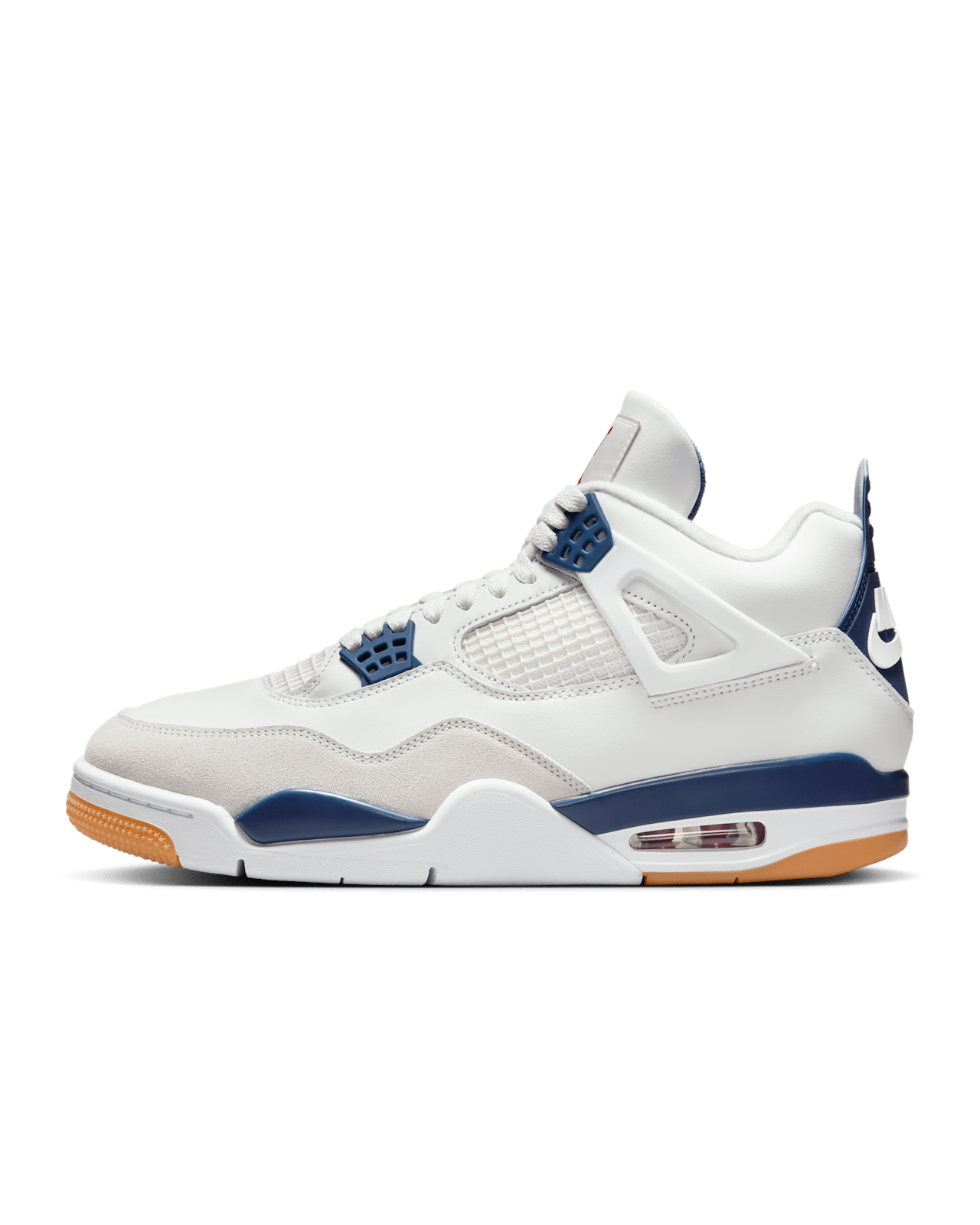 Nike Air Jordan 4 Retro SB - White / Navy
